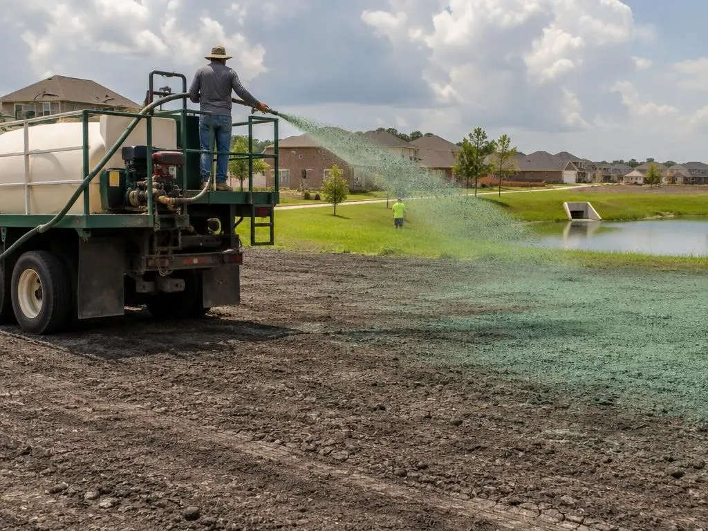 Subdivision & Commercial Hydroseeding in Houston, TX